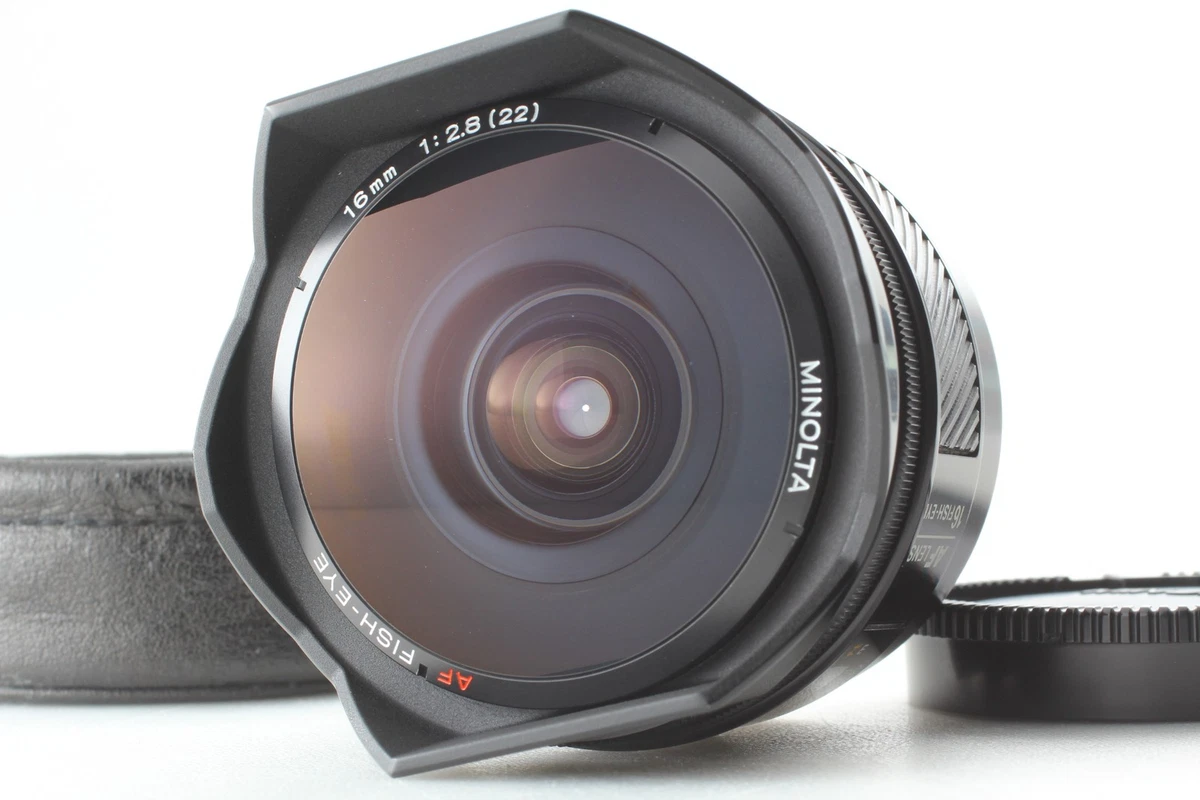 Minolta Fisheye 16mm Focal Camera Lenses for sale | eBay