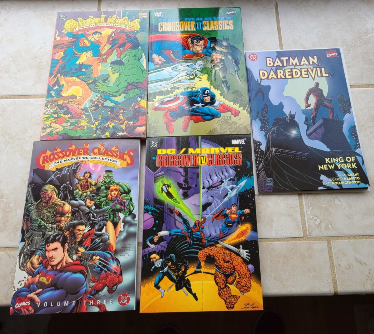 Crossover Classics: The Marvel DC / Collection 1, 2, 3, 4 Set