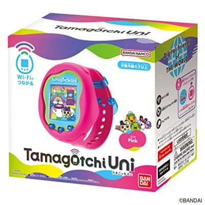 Tamagotchi Uni Pink Digital Toy Bandai Tamagotch + TAMAPASSPORT