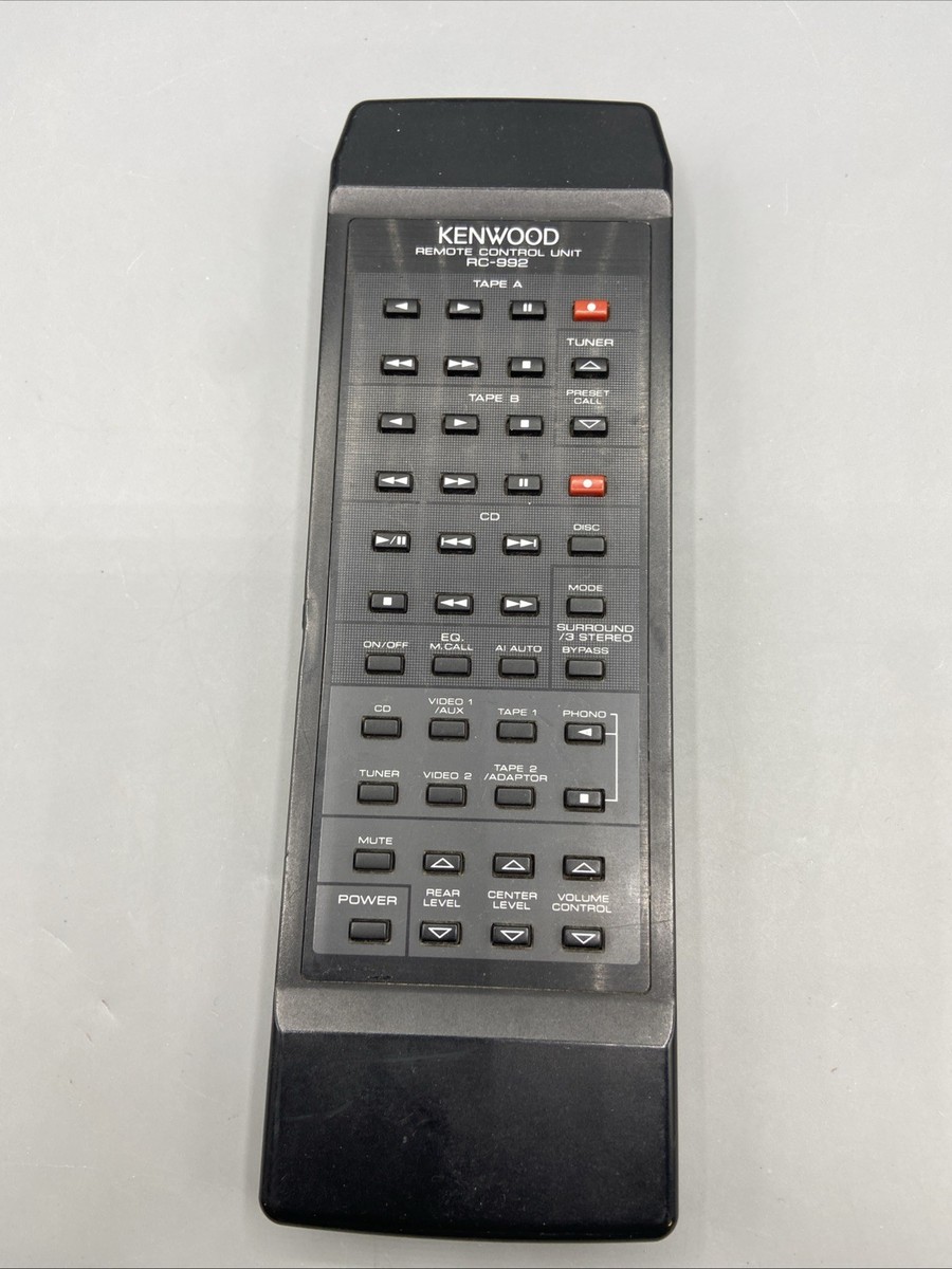 Factory Original Kenwood Remote RC-992 KA89 KA892 KC992 | eBay
