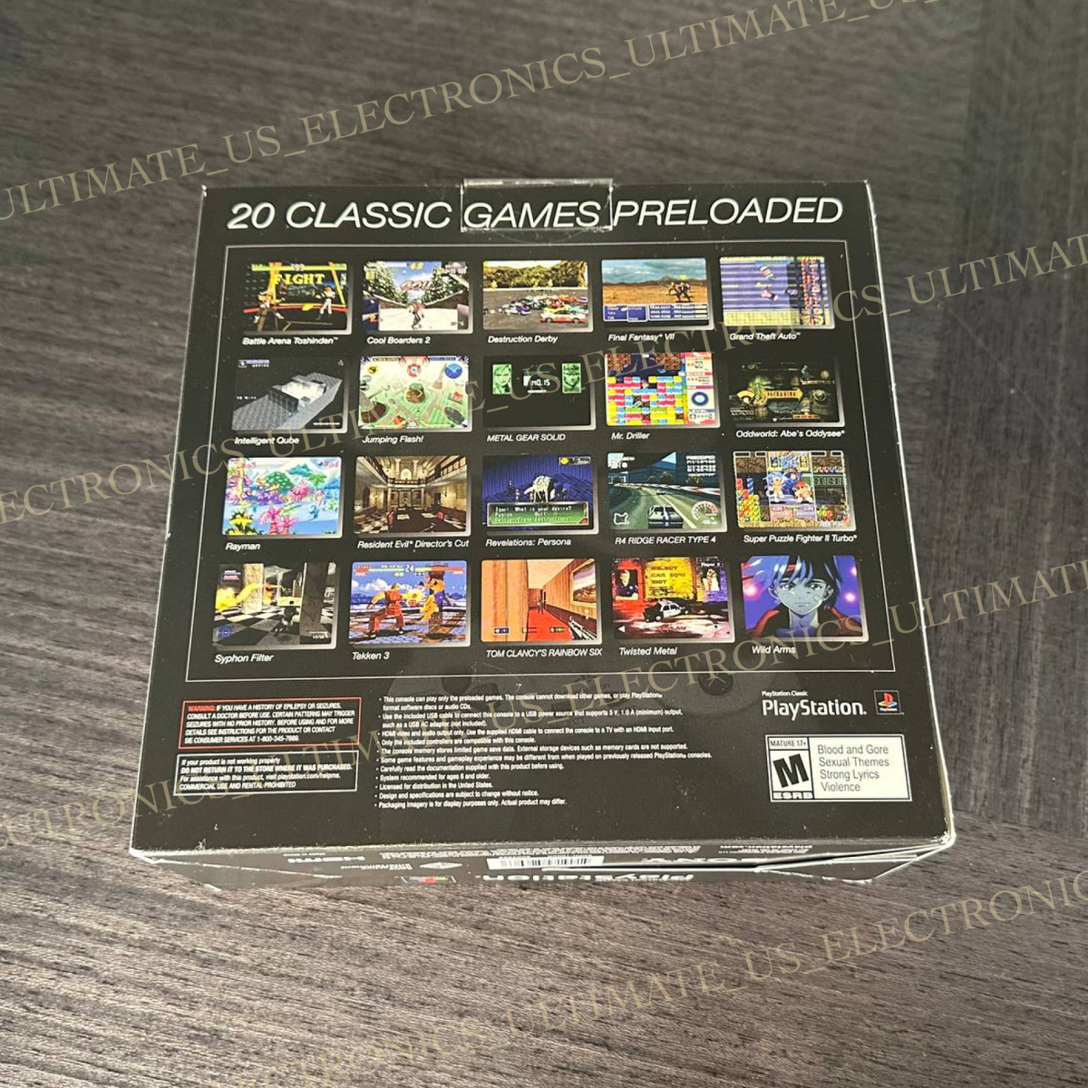 Authentic Sony PlayStation Classic Mini 2018 Edition Video Game