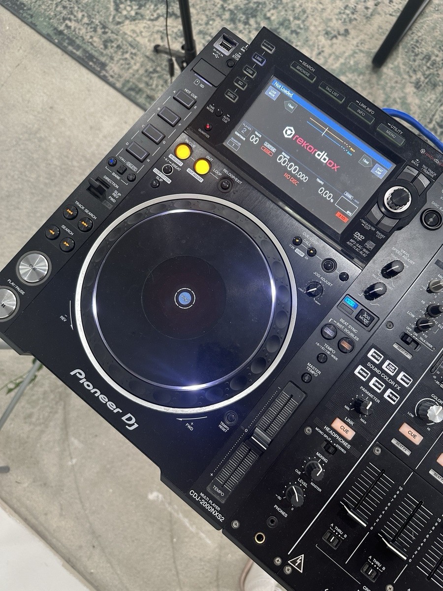 pioneer dj cdj-2000 nxs2 set with djm-900-nxs2 | eBay