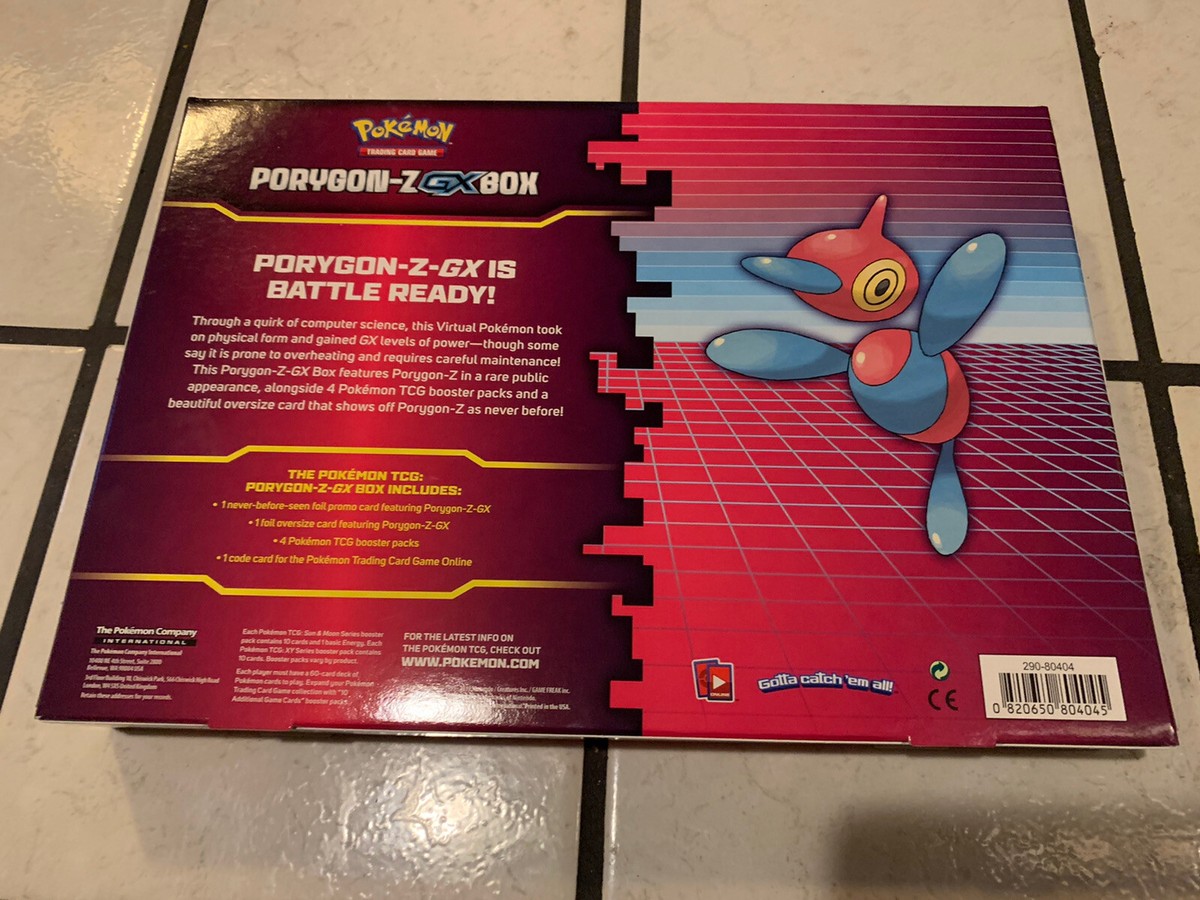 Pokémon Porygon Z GX Collection Box XY Evolutions Unified Minds