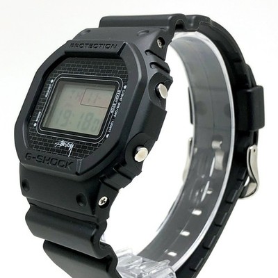 CASIO G-SHOCK DW-5600VT STUSSY Collaboration Digital Watch Black