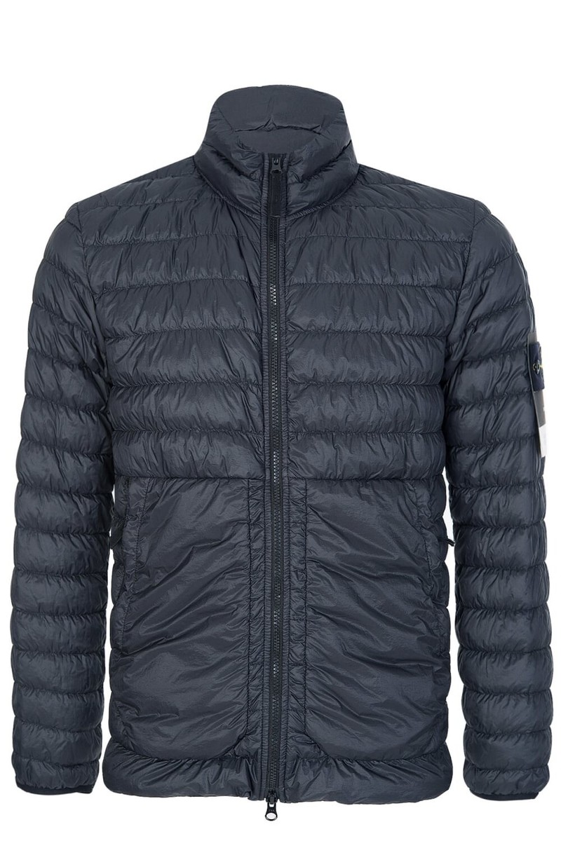 Stone Island Garment dyed micro yarn down jacket mens L | eBay