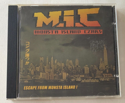MONSTA ISLAND CZARS Escape From Monsta Island CD MF DOOM X-Ray KMD