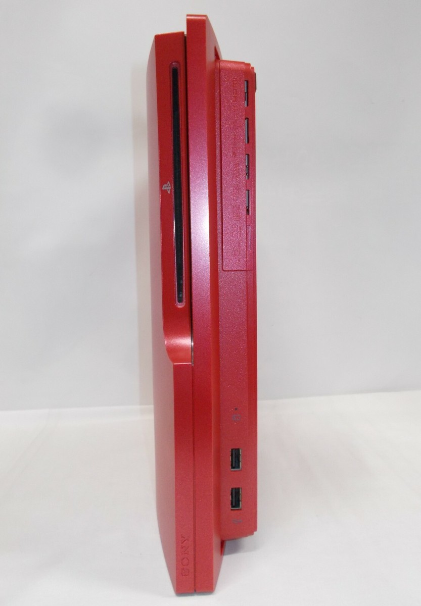 PS3 -- Playstation3 Console 320GB Scarlet Red CECH-3000B SR