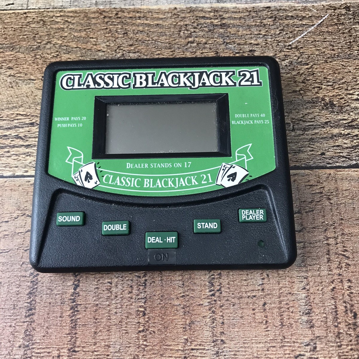 21 'BLACKJACK' コルダレス電動ゲーム 21 'BLACKJACK' コルダレス電動