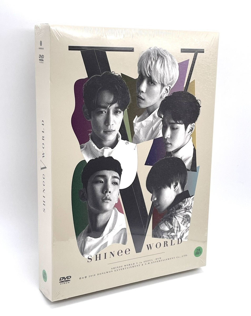 SHINee World V in Seoul DVD New sealed RARE | eBay
