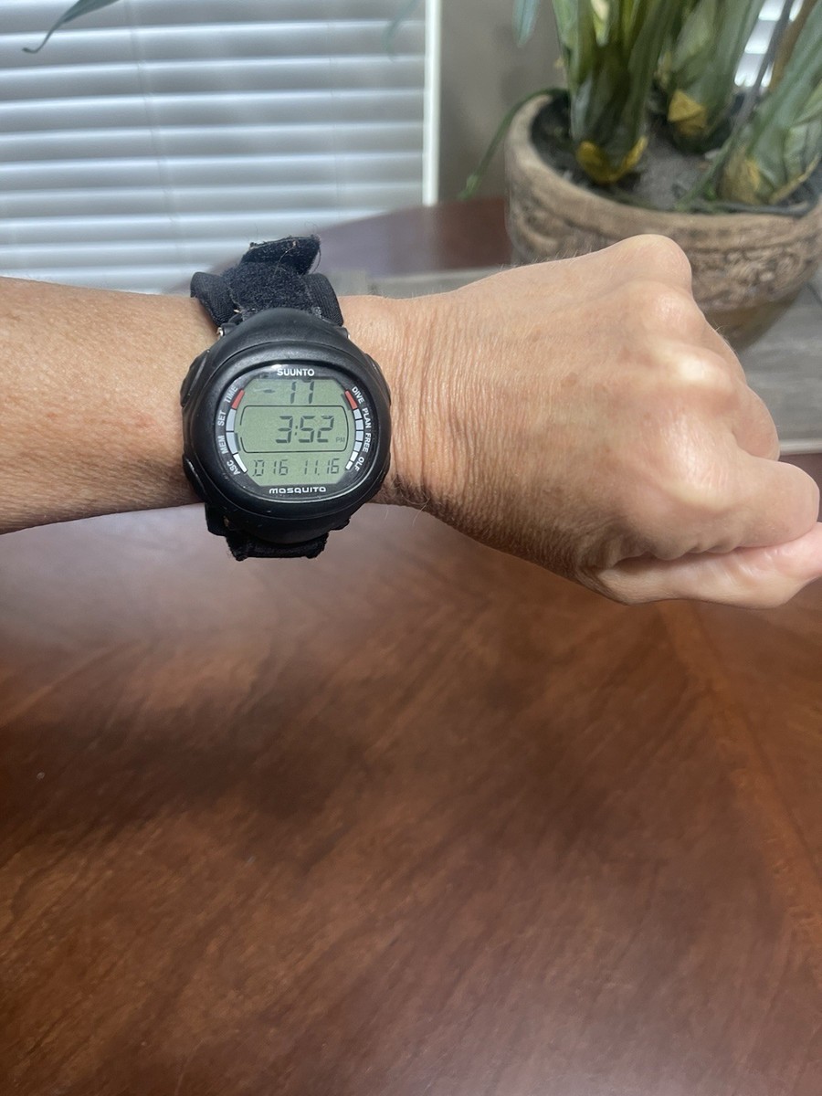 Suunto Mosquito Computer Diving Watch Comfort Band Soft Made in