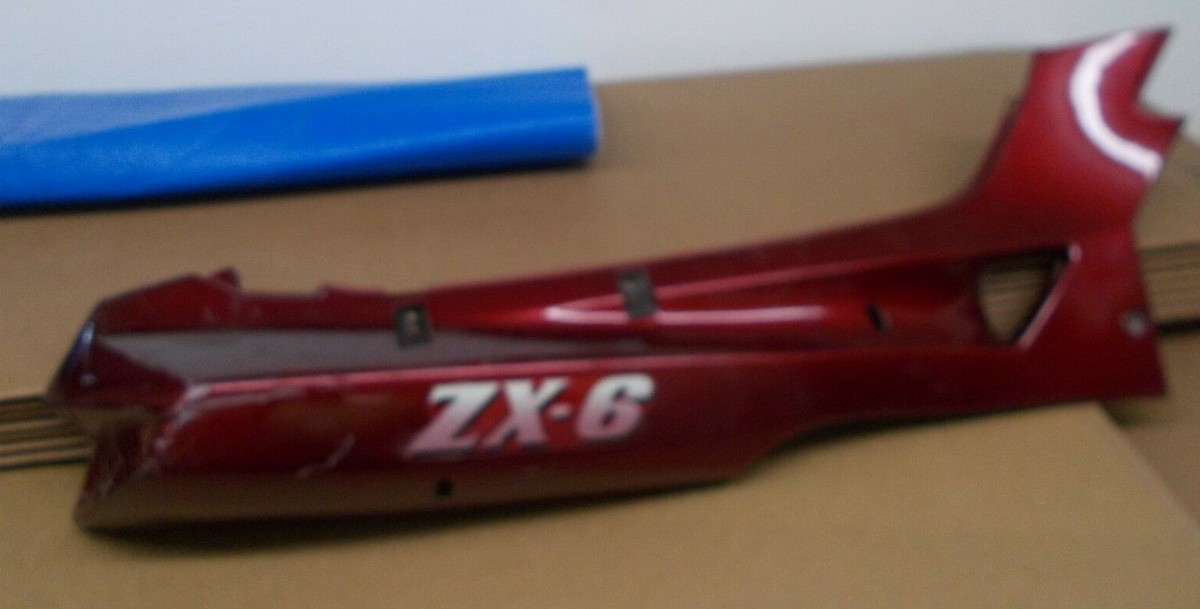 1990-91 Kawasaki ZX-6 Right Side Cover Fairing, OEM#36001-1436