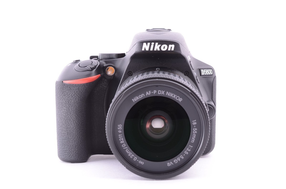 N-MINT, SC: 4k] Nikon D5600 DSLR Digital Camera with 18-55mm Lens