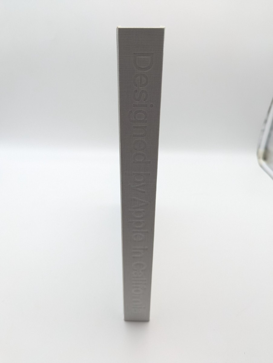 Designed by Apple in California Book - LARGE 13 x 16.25inch NEW