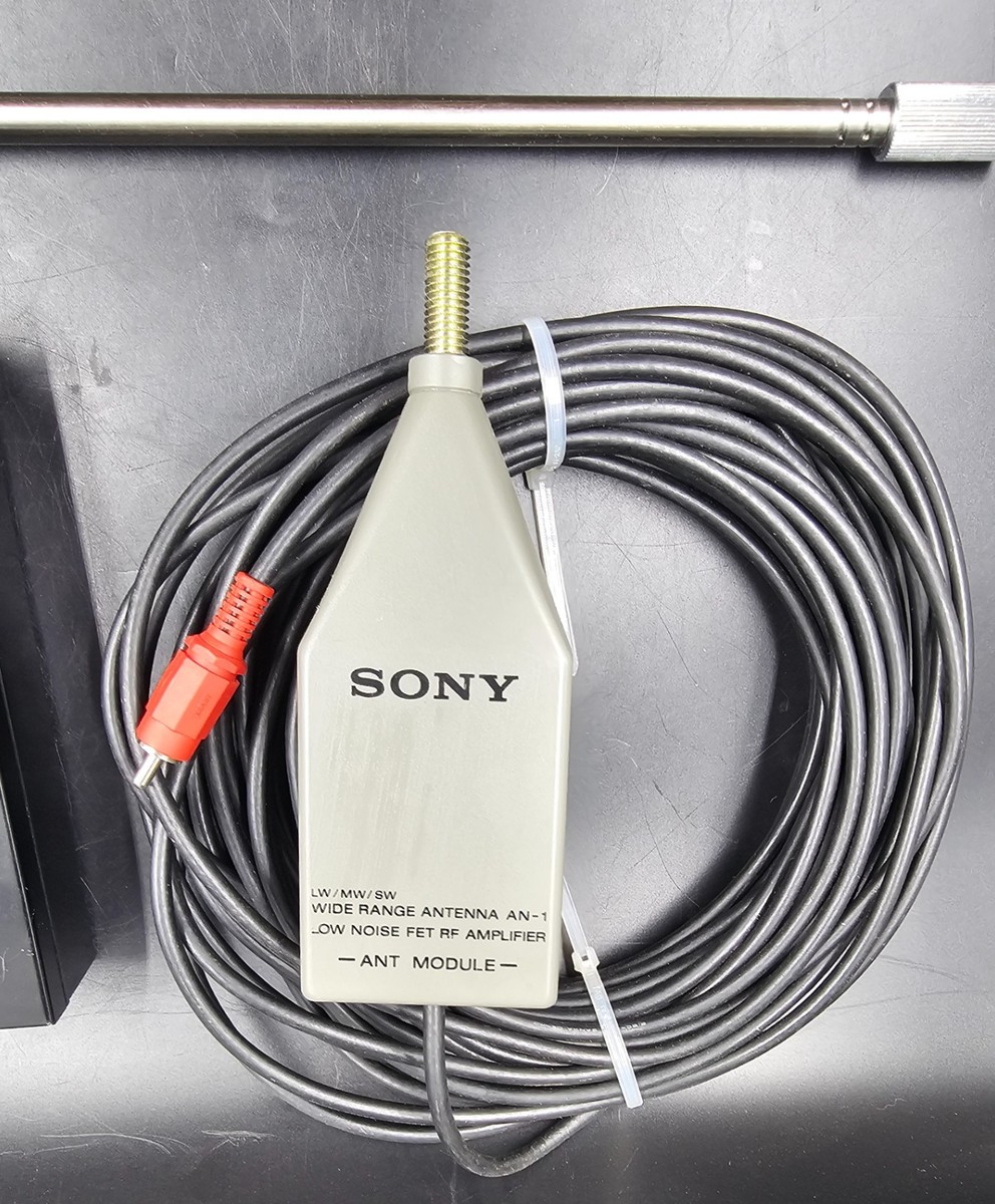 Sony AN-1 LW MW SW Wide-Range Radio Communications Antenna 3.5mm