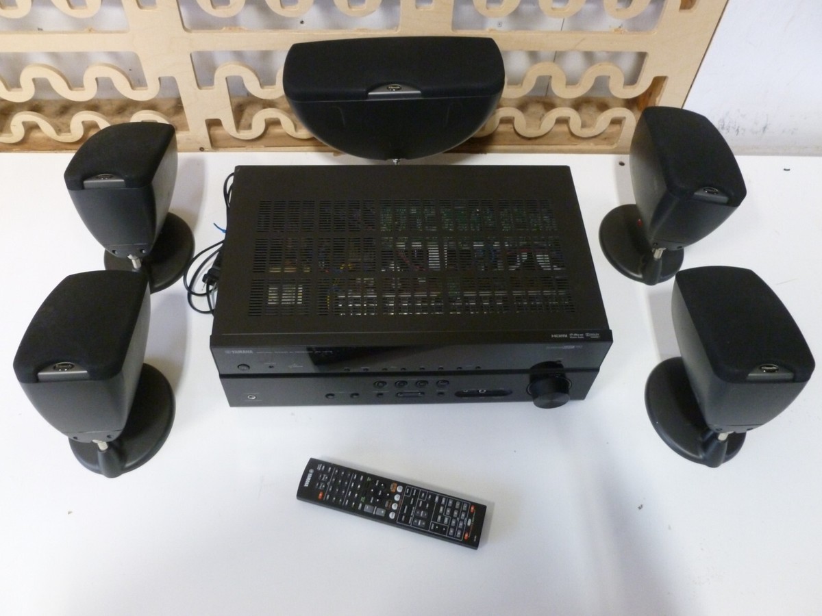 Bundled: Yamaha RX-V573 7.1 Channel Receiver w/(5) Klipsch Quintet