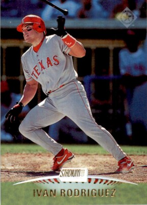 1999 Topps Stadium Club Ivan Rodriguez Texas Rangers #270 MLB