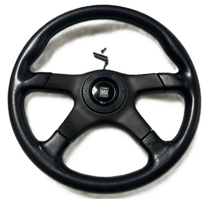 NARDI GARA 4 Steering Wheel 365mm Black Leather JDM Genuine TRD 86
