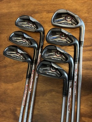 TaylorMade Burner 2.0 Black Iron Set / 4-PW Stiff* Flex Steel 85