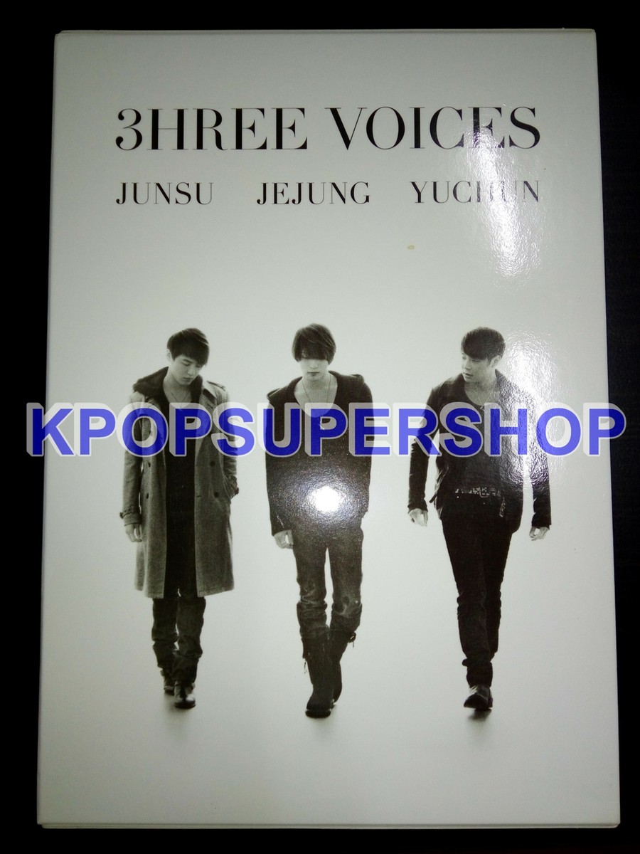 JYJ 3HREE Voices I 4 DVD Box Set Great Condition Rare Jejung