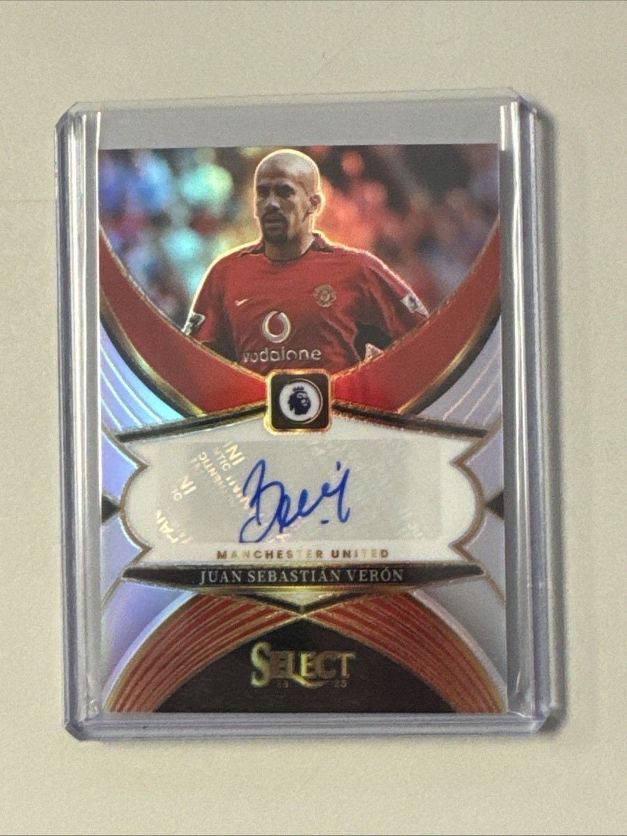 2024-25 Panini Select Premier League Juan Sebastian Veron Auto | eBay