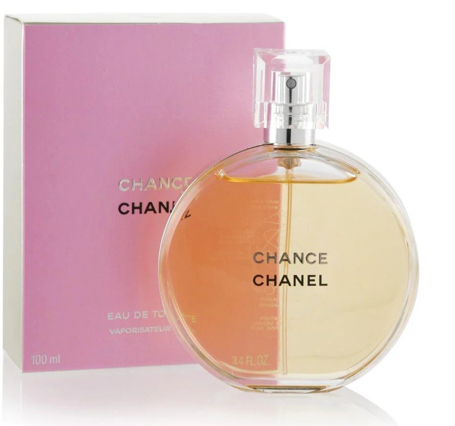 Chanel Chance Eau De Toilette for Women 100ml 3.4OZ New in Sealed