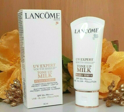 Lancome UV Expert Youth Shield UV Tone Up Milk Pearly White SPF50+