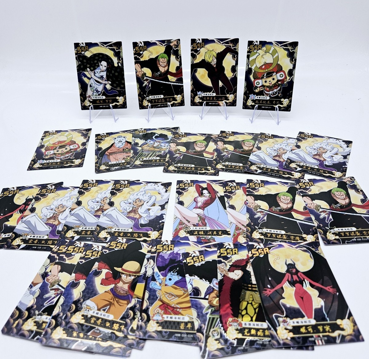 One Piece Monkey D Luffy Gear 2th Gym SSR Lot of 26 Cards