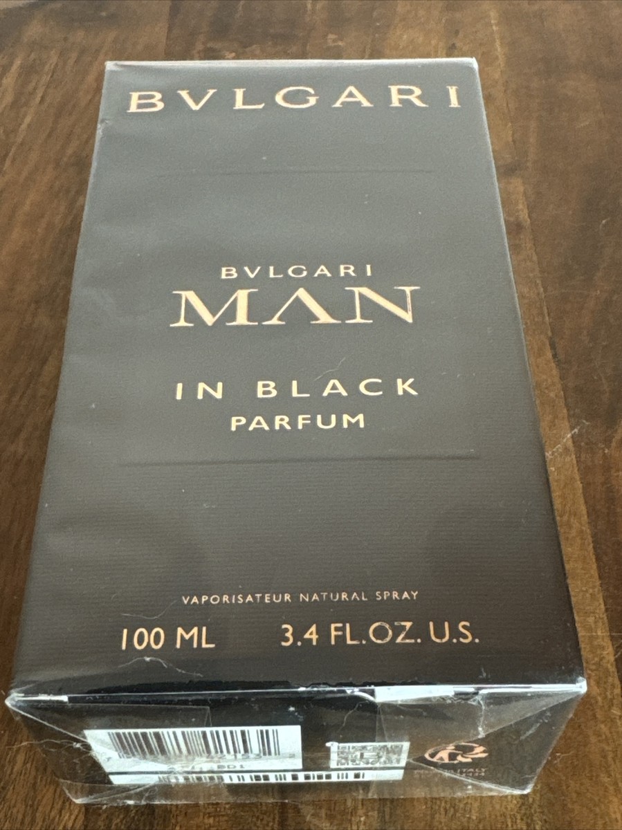 2024! BVLGARI Man In Black PARFUM Men's 3.4oz/100ml NEW & SEALED