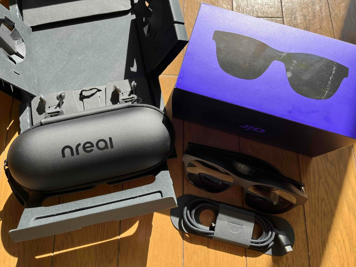 NREAL Air NR-7100RGL AR Smart Glasses VR Black 4595120584012| eBay