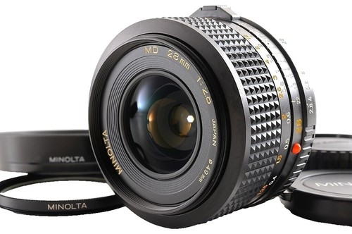 RARE! [Exc+5] MINOLTA MC W.ROKKOR NL 21mm f/2.8 Wide Angle MF Lens