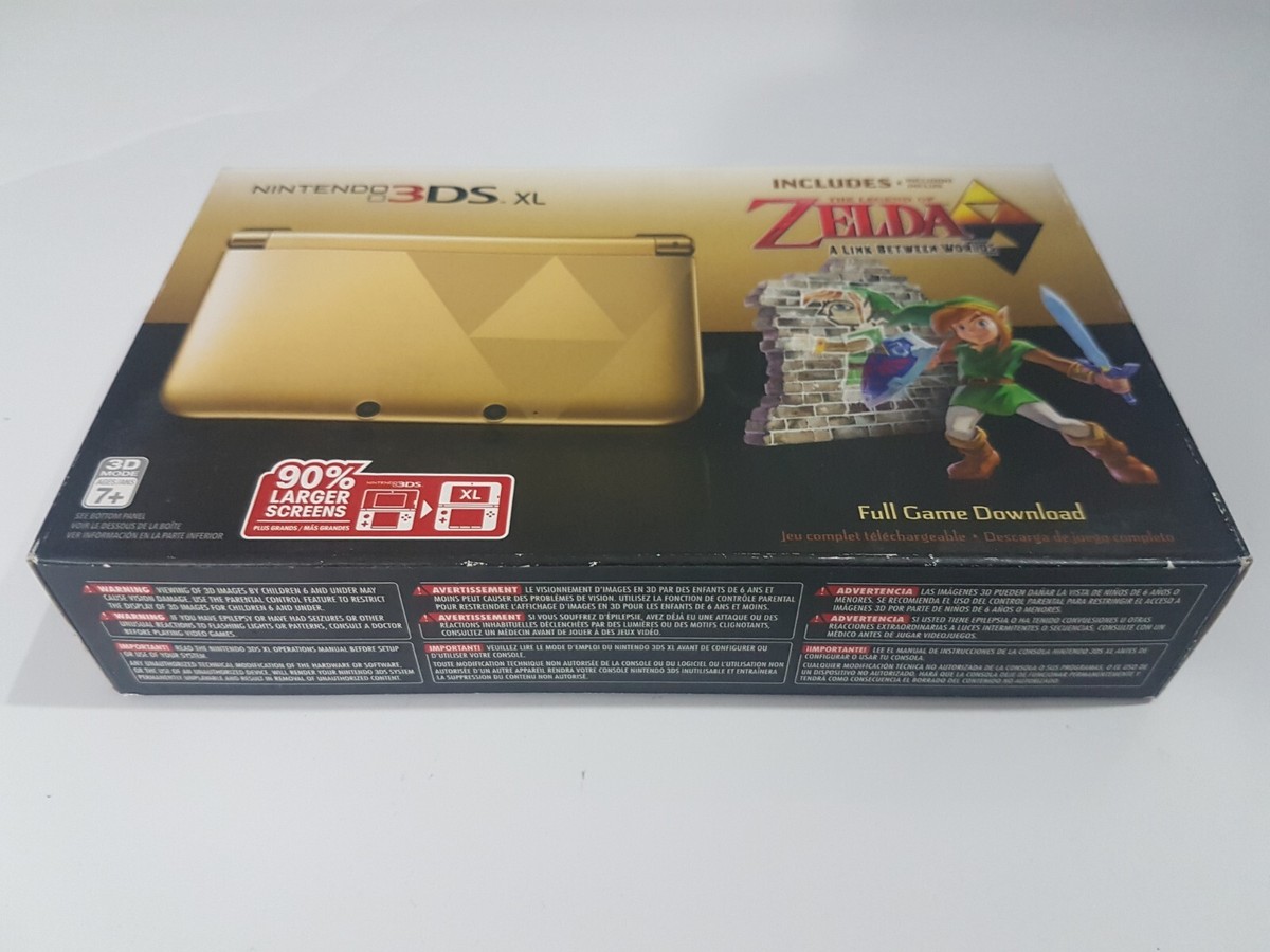 Nintendo 3DS XL: The Legend Of Zelda A Link Between Worlds Console
