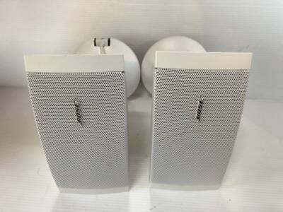 Bose FreeSpace DS 16S Loudspeaker Pair Confirmed Operation White