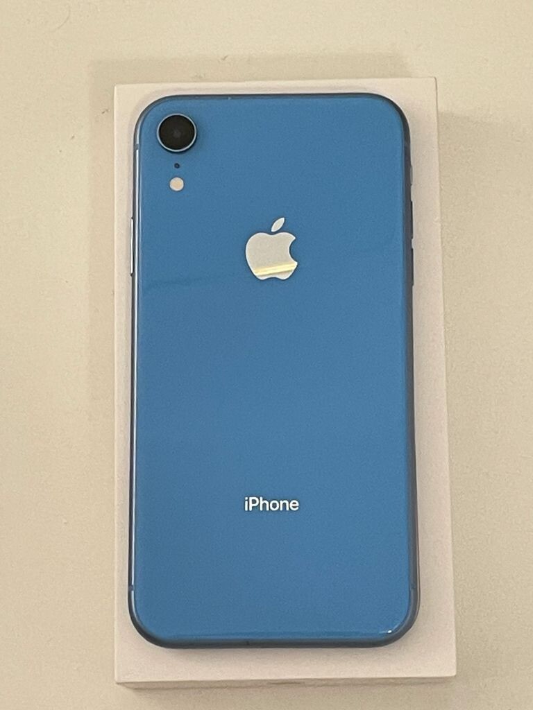 Apple iPhone XR CORAL BLUE- 64GB - (Unlocked) | eBay