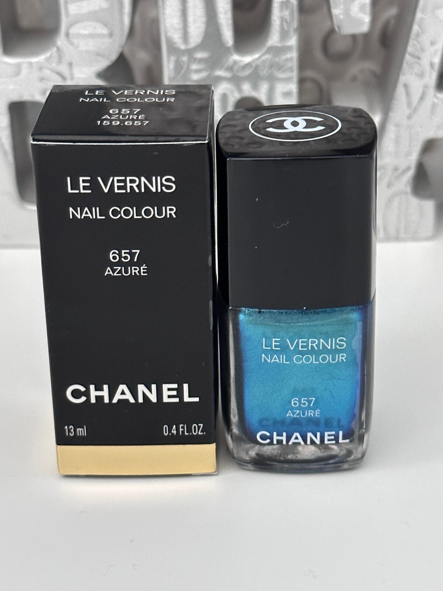 Chanel Le Vernis Nail Colour 657 AZURE | eBay