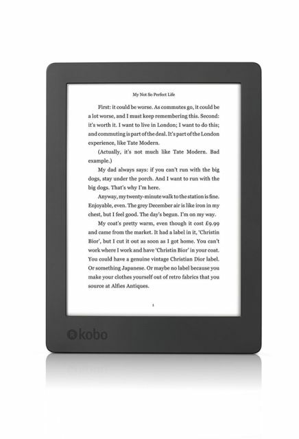 Kobo Aura H2O Edition 2 8GB, Wi-Fi Lettore E-book, 6.8'' - Nero