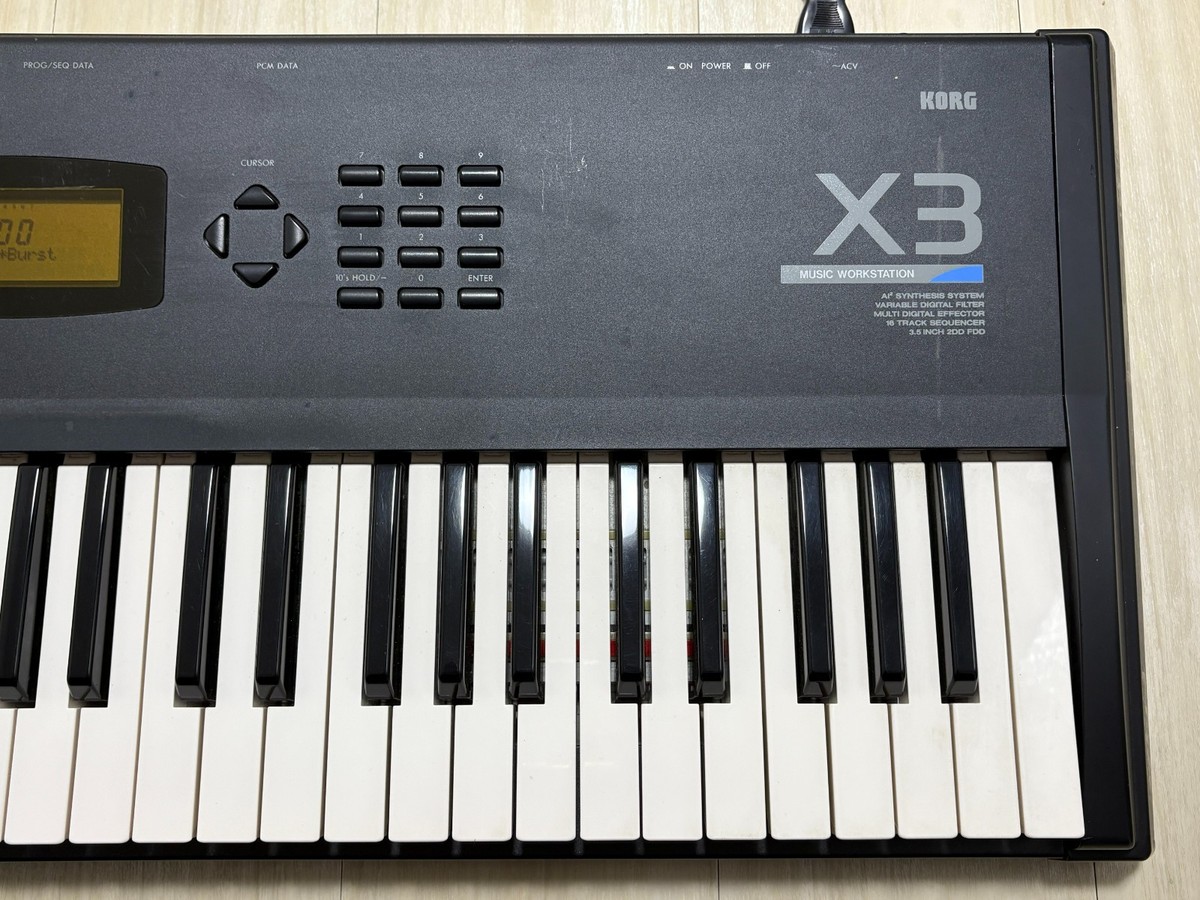 KORG シンセサイザー X3 コルグ キーボード Korg X3 61-Key Keyboard