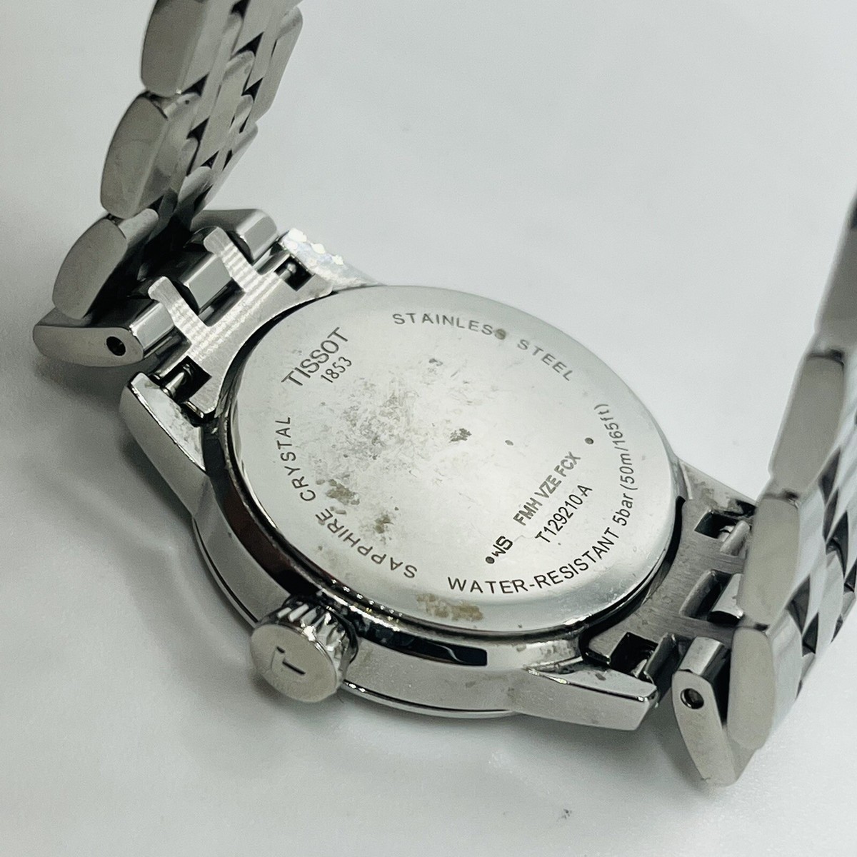 Tissot Womens T-Classic Dream Silver Steel Sapphire Crystal 28mm