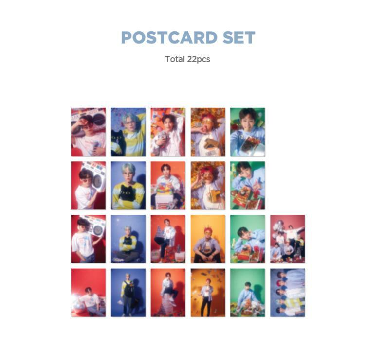 N.Flying NFLYING 2020 NOOB CON OFFICIAL GOODS 22 POST CARD