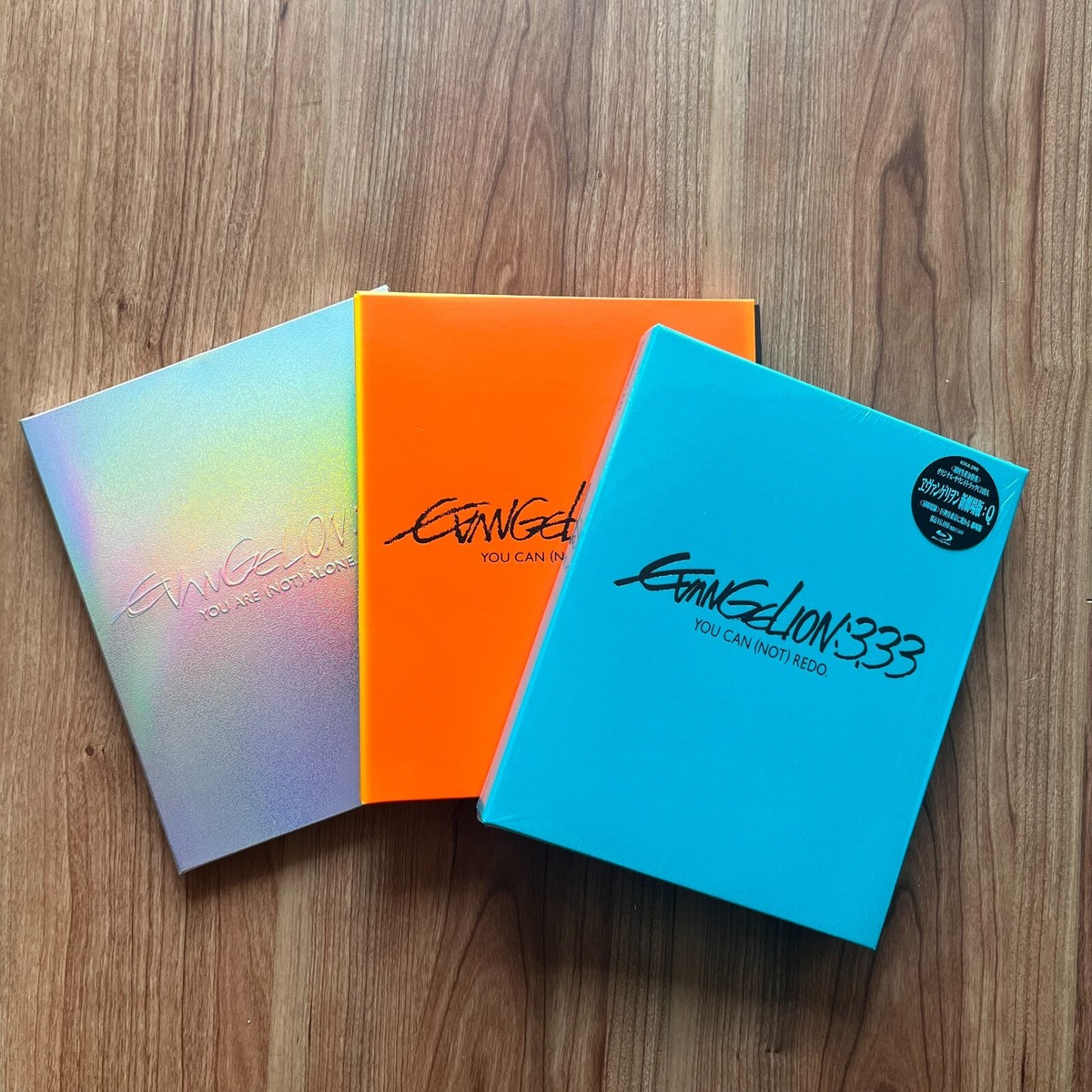 Rebuild of EVANGELION 1.11 2.22 3.33 Blu-ray complete Set Limited