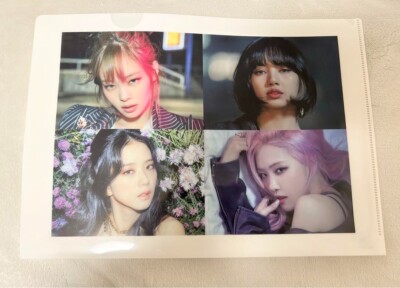 BLACKPINK JISOO The Album Jp Ver CD Photobook Photocard Bookmark