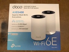 TP-LINK Deco XE75 AXE5400 Wi-Fi 6E Router Mesh System - White (2