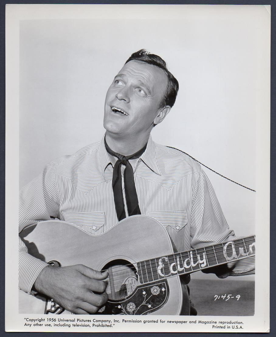 EDDY ARNOLD Country Singer Guitarist THE TENNESSEE PLOWBOY 1956