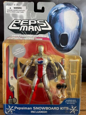 BANDAI Pepsiman Figure Snowboarding Set Ultraman 1998 used | eBay