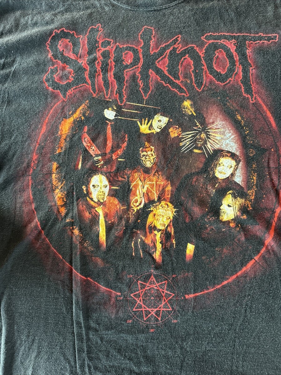 Slipknot Band T Shirt Hanes Heavyweight Mens Size XL Vintage | eBay