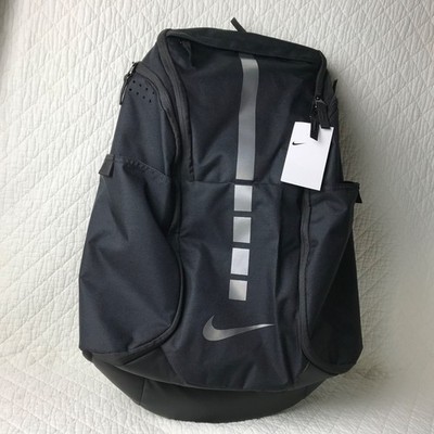 Nike Hoops Elite Pro Backpack Basketball Unisex Black Silver