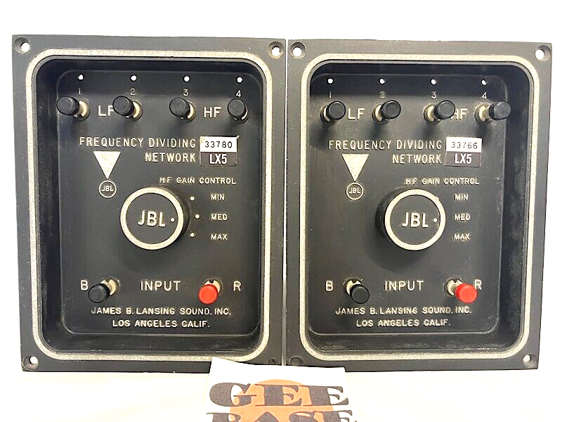 JBL LX5 Crossover Network Set of 2 Vintage | eBay