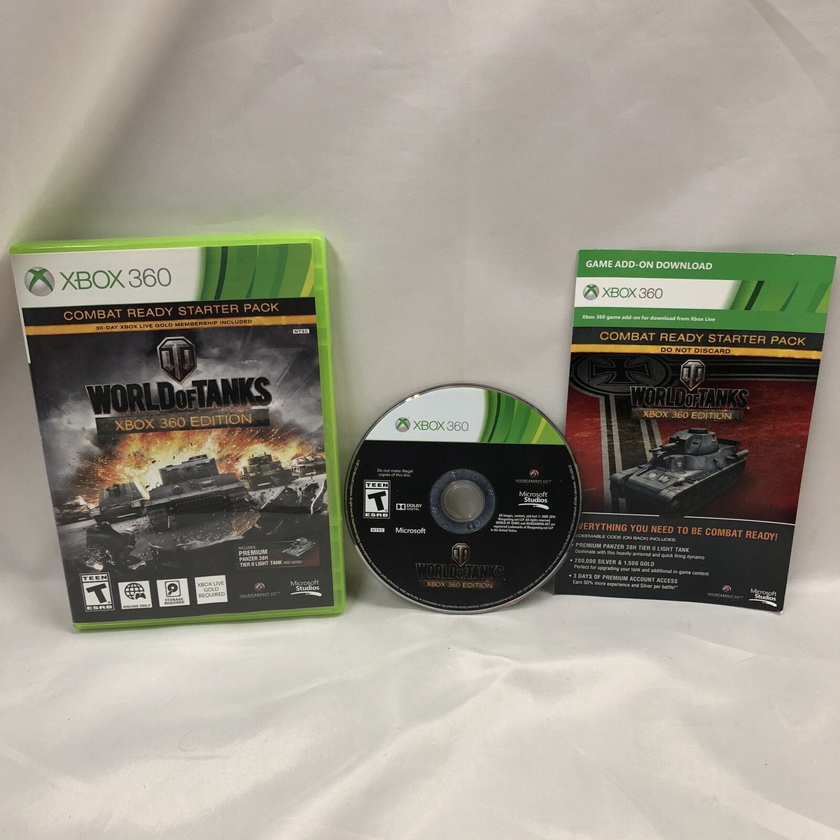 World of Tanks Xbox 360 Edition (Microsoft Xbox 360, 2014) CIB | eBay