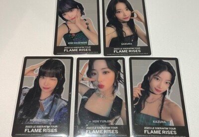 LE SSERAFIM LESSERAFIM TOUR FLAME RISES IN JAPAN FC LIMITED