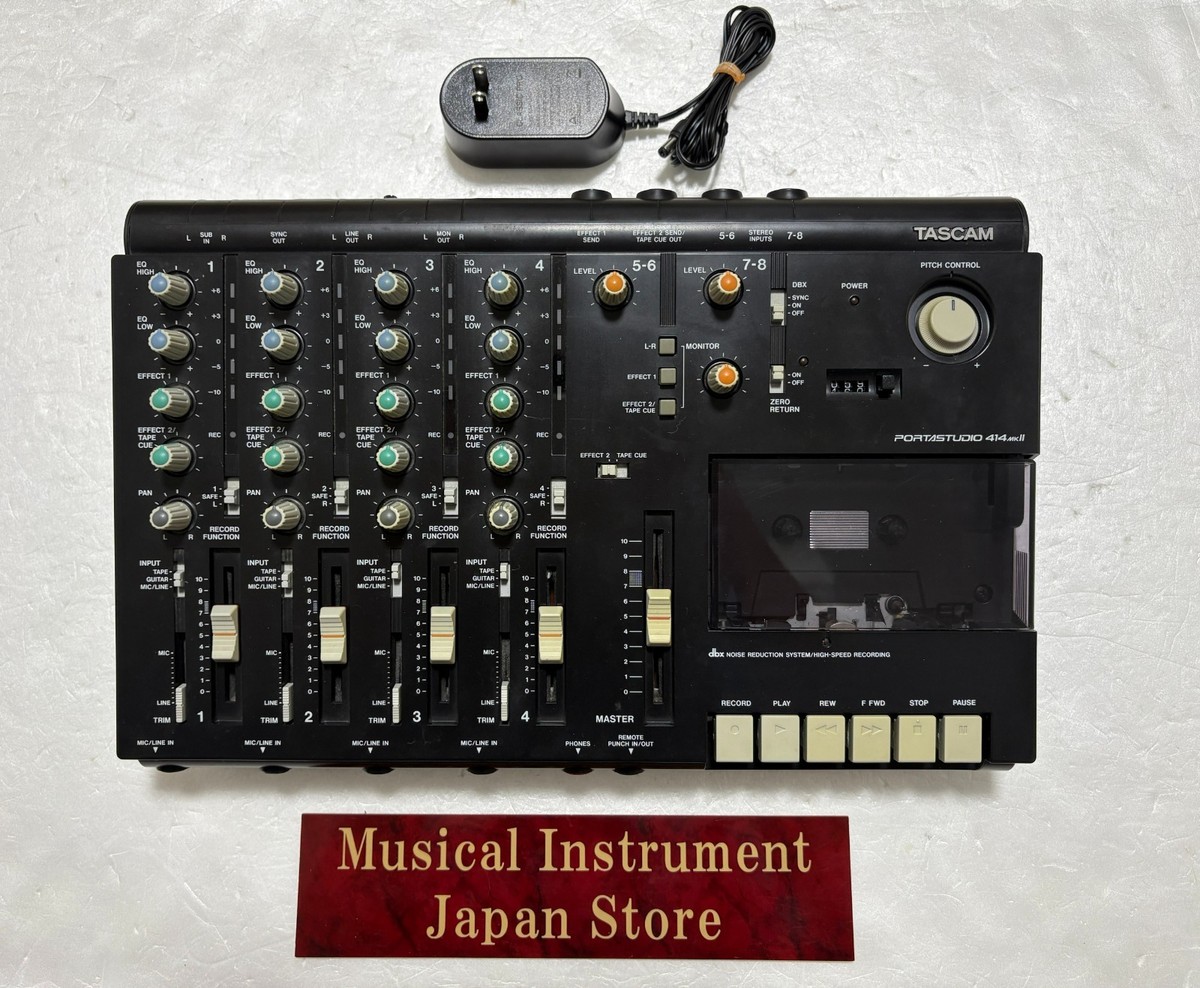 Tascam Portastudio 414 MKII Multitrack Cassette Recorder with