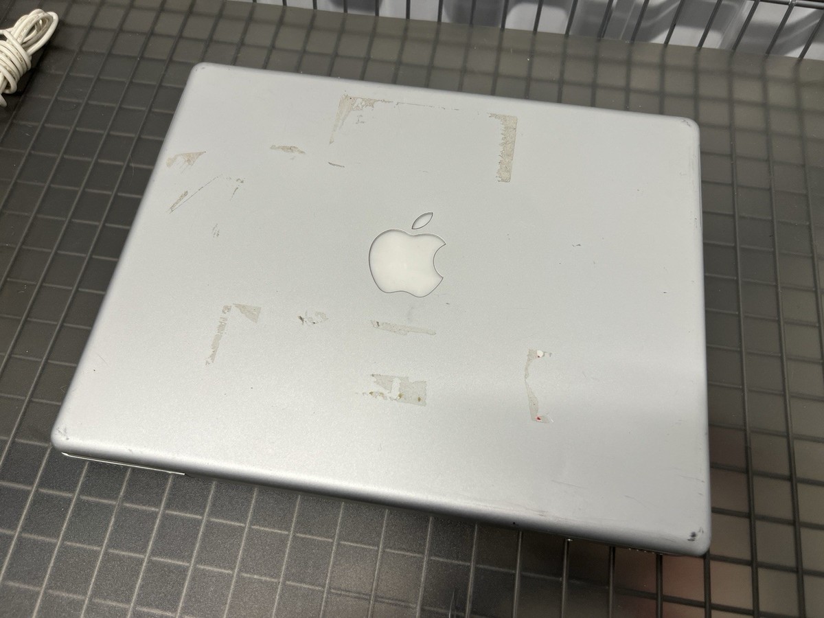 Apple PowerBook G4 A1010 Laptop Silver 12